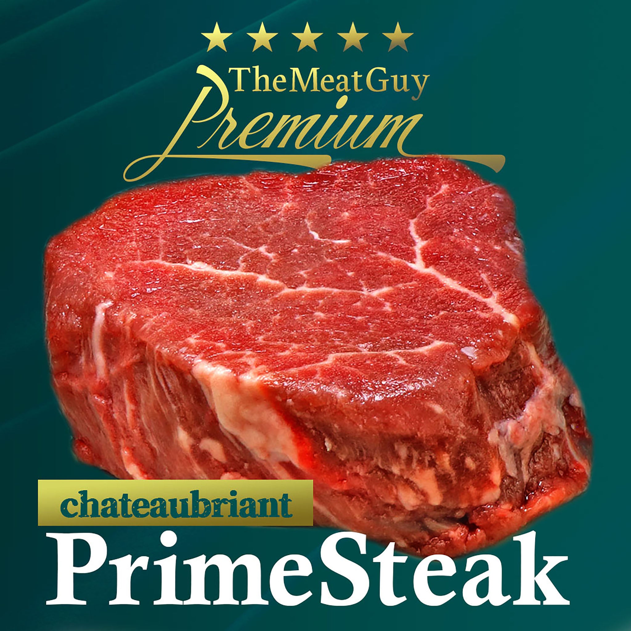 【ミートガイPremium】グラスフェッド シャトーブリアンステーキ 150g