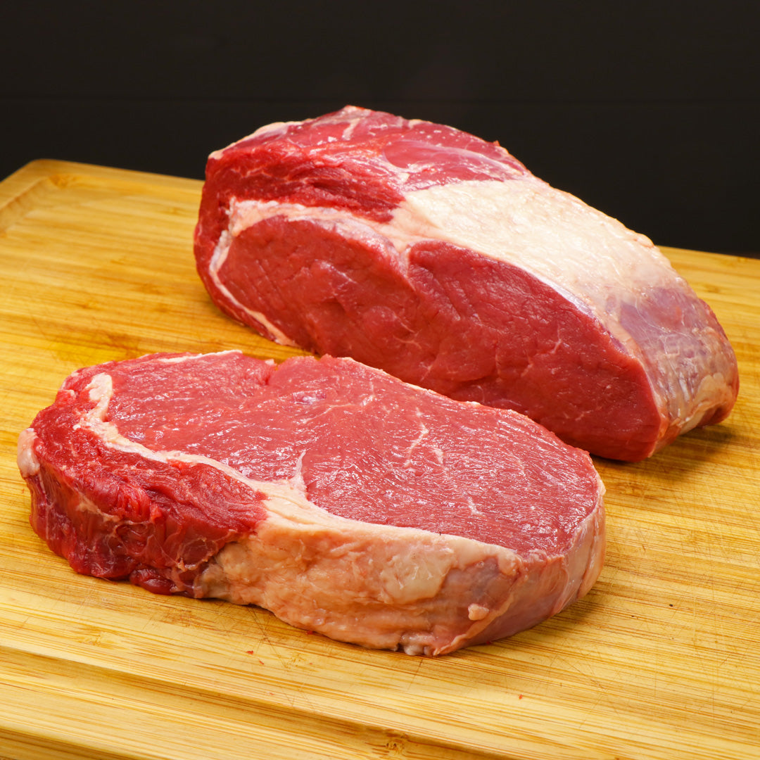 Grass-Fed Beef Cube Roll / Rib Roast Block