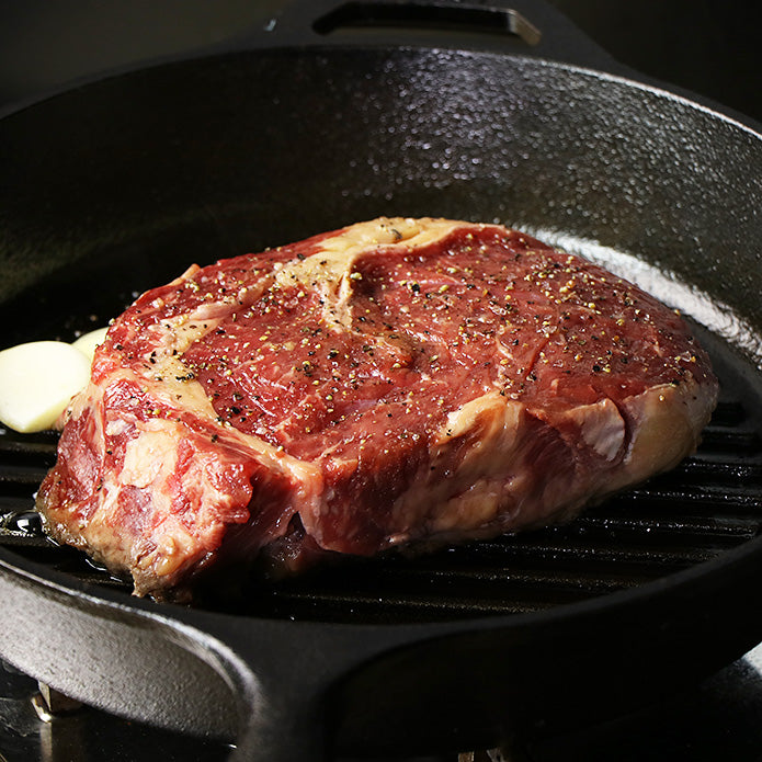 超!厚切り 1ポンドリブロースステーキ 450g以上 グラスフェッドビーフ