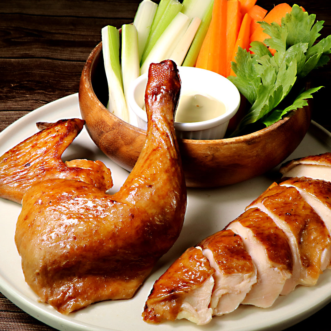 スモークローストチキン 丸ごと (グリラー) 加熱調理済み 1kg