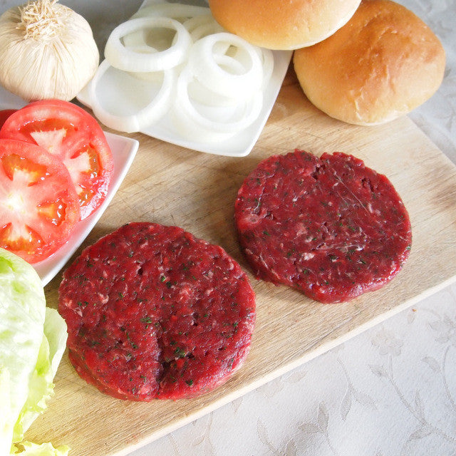 ラクダ肉バーガーパティ 2枚