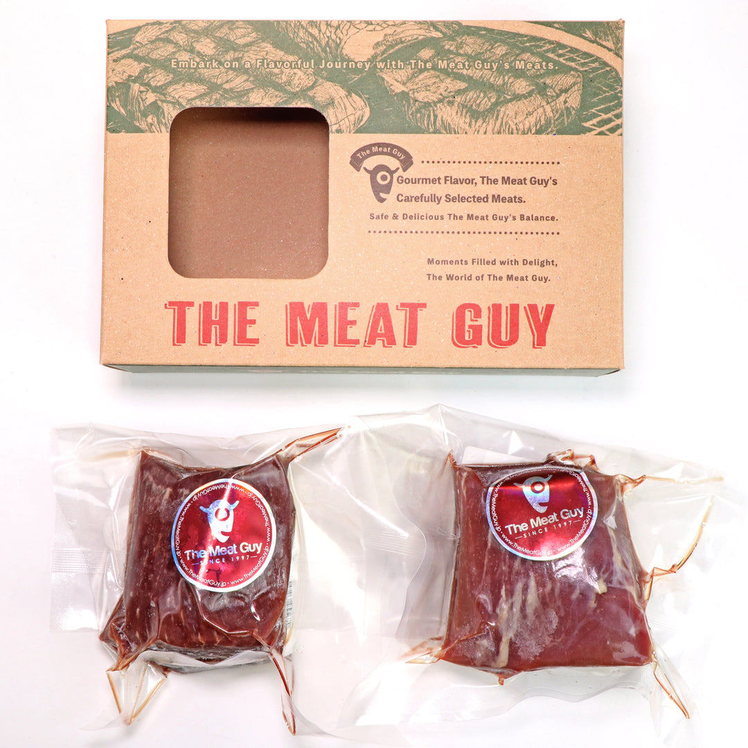 【Free Shipping】CASUAL GIFT BOX - Grass-Fed Beef Fillet Steak x 2pc SET