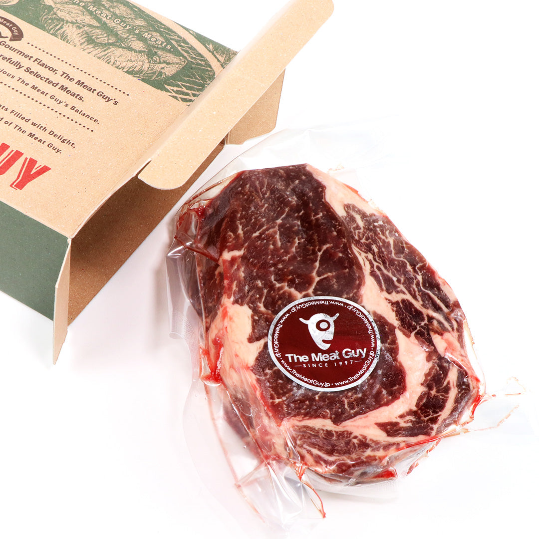 【Free Shipping】CASUAL GIFT BOX - Grass-Fed Beef One Pound Ribeye Steak (Over 450g!) SET