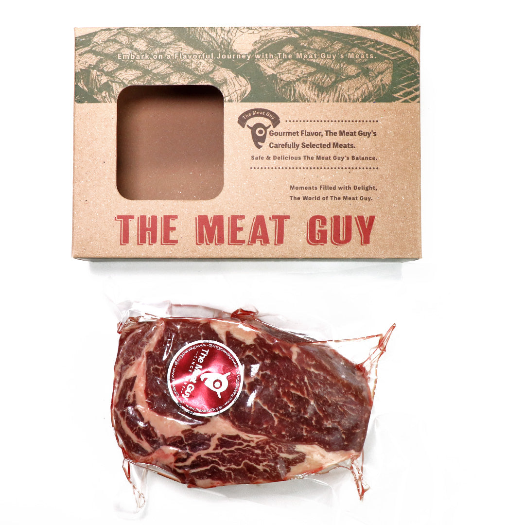 【Free Shipping】CASUAL GIFT BOX - Grass-Fed Beef One Pound Ribeye Steak (Over 450g!) SET