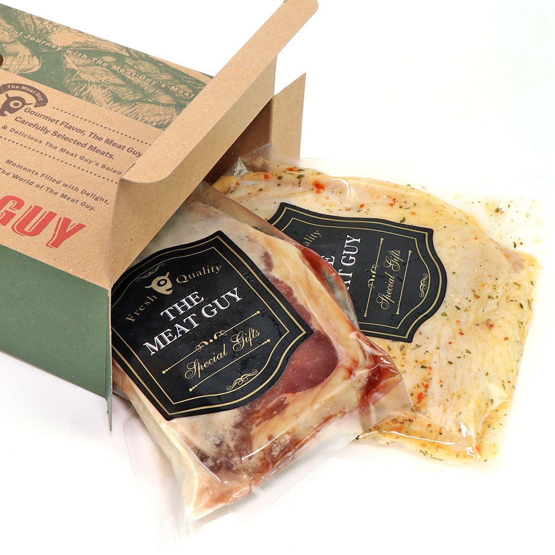 【Free Shipping】CASUAL GIFT -【Salt Kouji】Grass-Fed Beef Striploin + One Item(You can choose)! SET