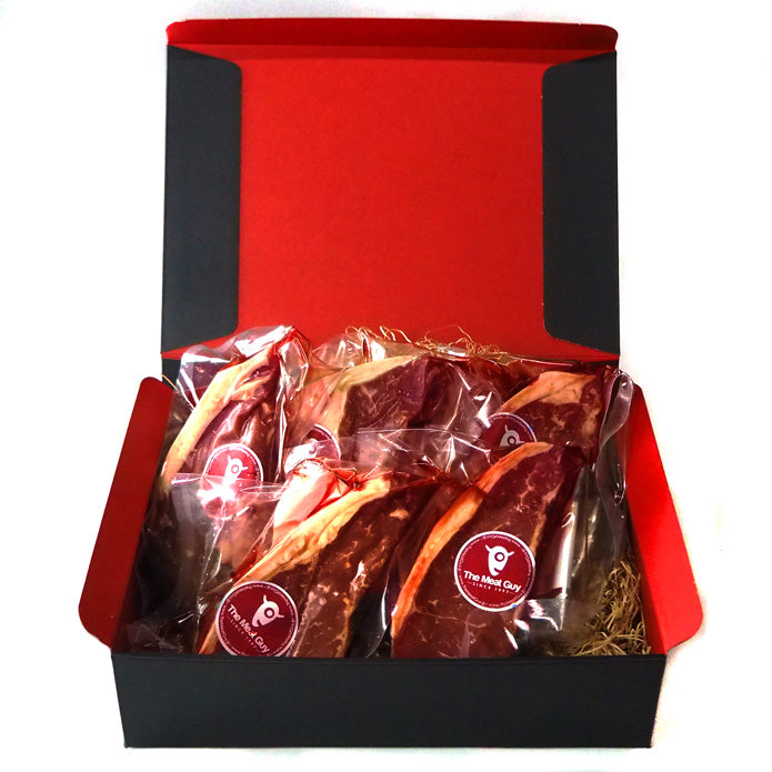 (Free Shipping) GIFT BOX Strip Steak of New Zealand Beef (270g x 5pc) Value SET