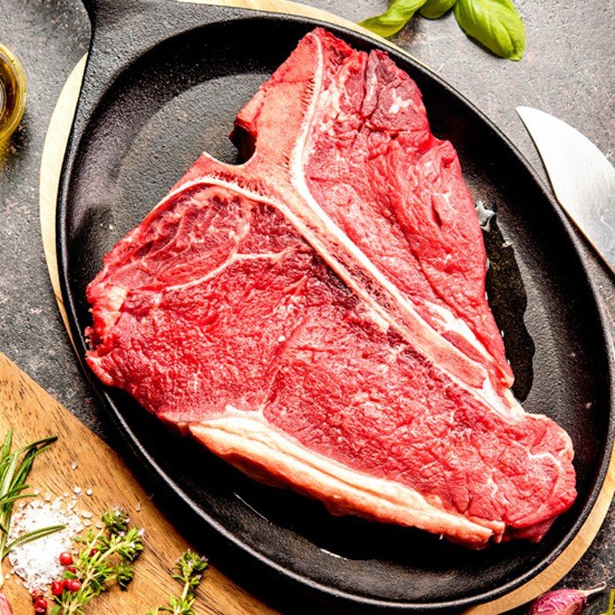 (Free Shipping) T-Bone Steak and Otsumami SET 1.2kg