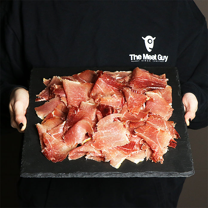 Spanish Mini Jamon 1kg + Holder & Knife (SHIPPED CHILLED)