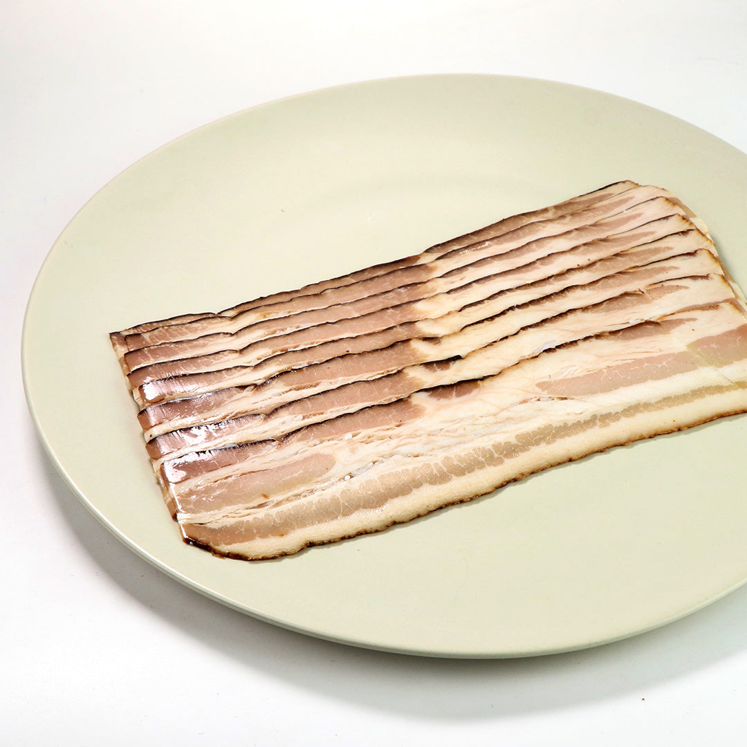 ミートガイオリジナルスモークベーコン100g 1.5mmスライス