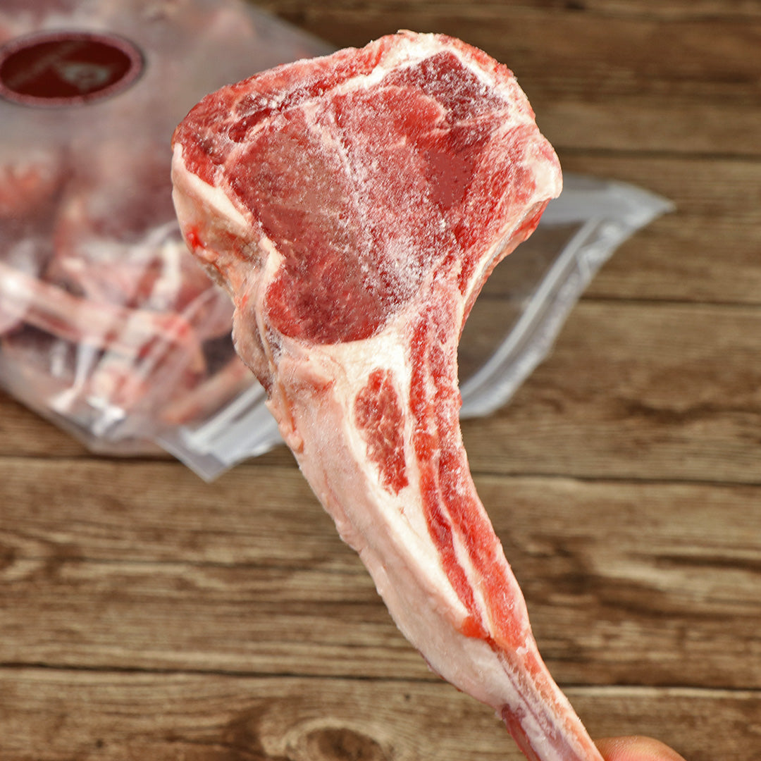 【※EXPIRY:2025/11/7 cannot select delivery date】【Zipper-Bag】WAKANUI Lamb Chops Large-size 11pc 550g
