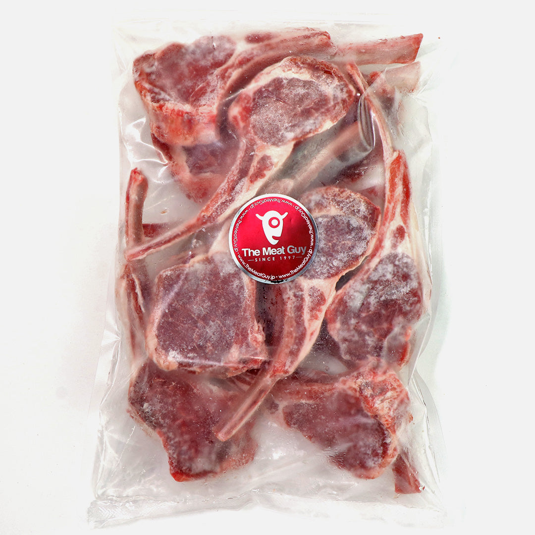 【※EXPIRY:2025/11/7 cannot select delivery date】【Zipper-Bag】WAKANUI Lamb Chops Large-size 11pc 550g