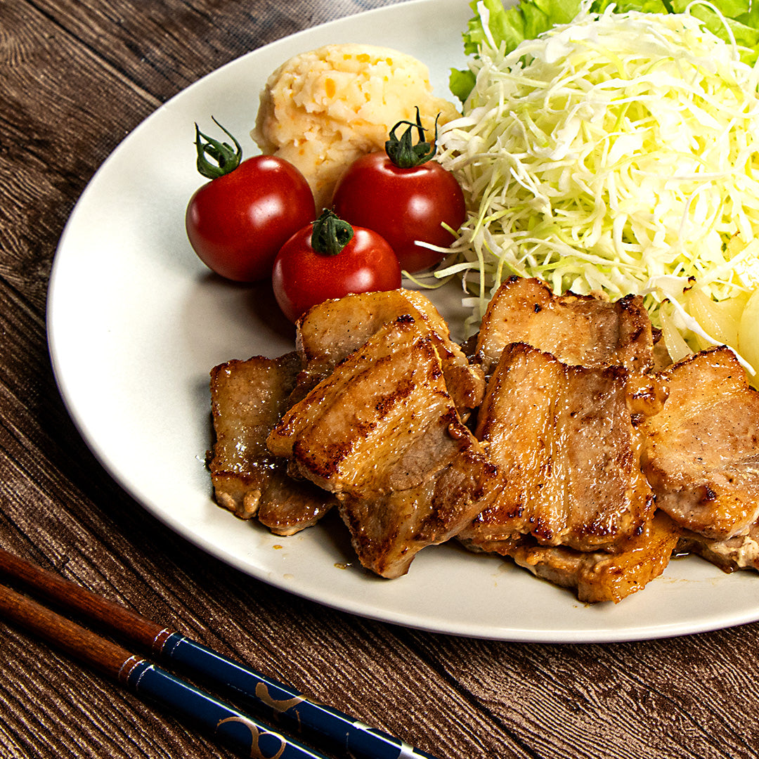 【※賞味期限2025/11/20までの為、50%OFF!日付指定不可】【BBQ風麹漬け】豚バラスライス220g 未加熱 ハナマルキ(株)コラボレーション商品