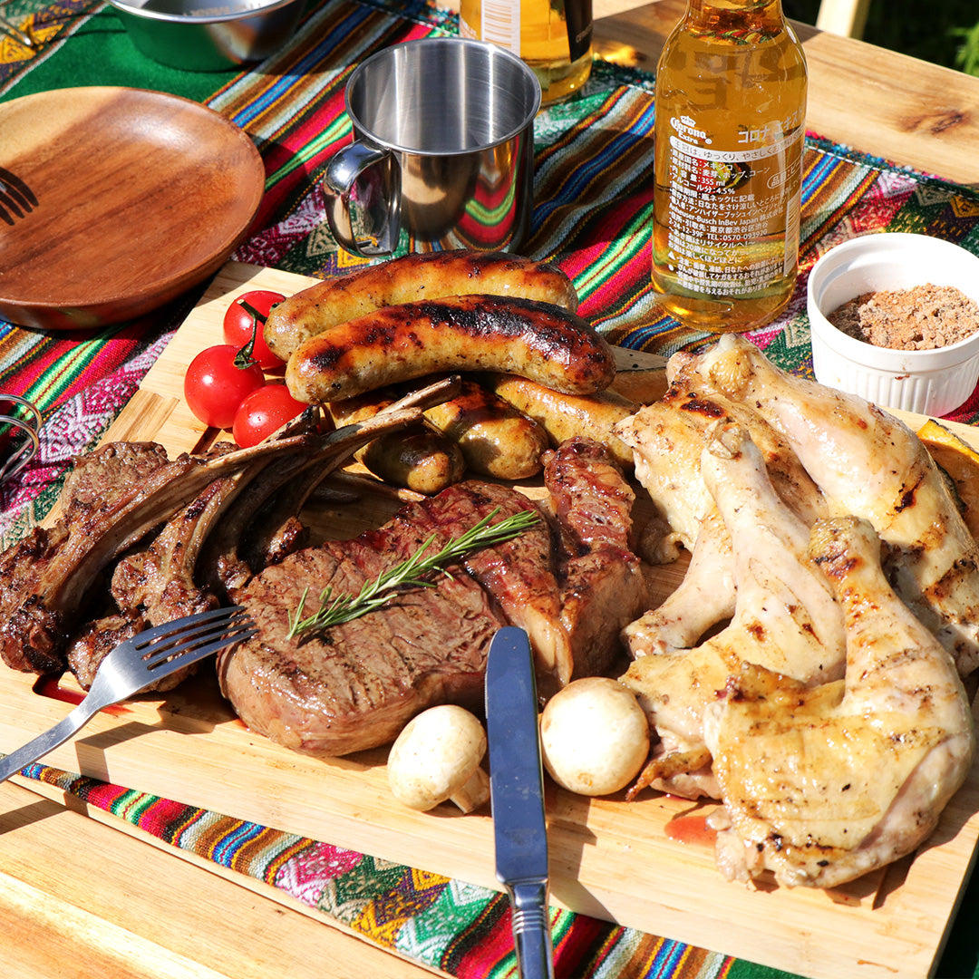 (送料無料)子供も大人も楽しい!ファミリーBBQセット 4人前 1.9kg