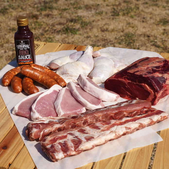 【送料無料】バーベキューセット B (約10~15人前 4.75㎏)