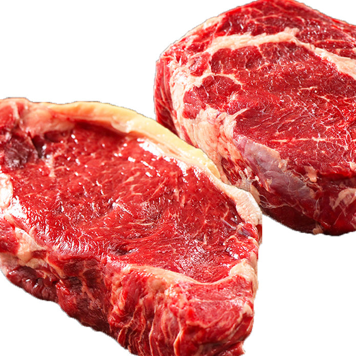 Striploin and Rib Roast 1kg Sampler Set!