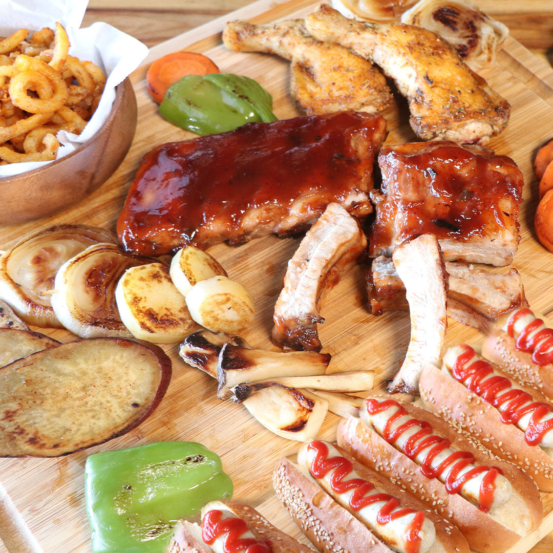 野菜付き!定番アメリカンBBQセット 2.7kg 6-8人前 送料無料