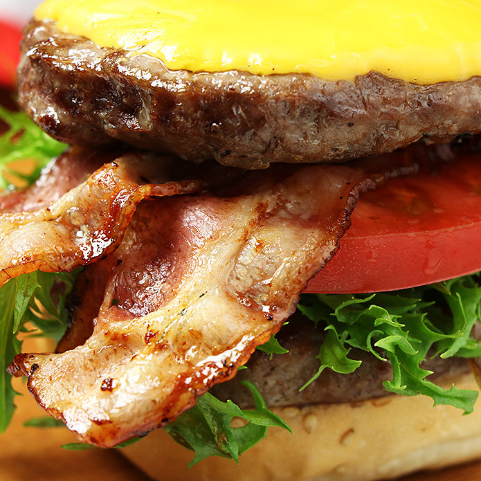 Double Bacon Burger Set - For 4 Burgers