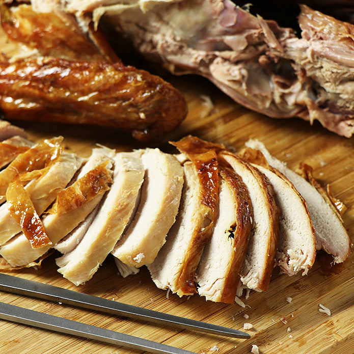 【送料無料】数量限定!調理済み ローストターキー 1.8kg-2kg (4-6人前) グレイビーソース付