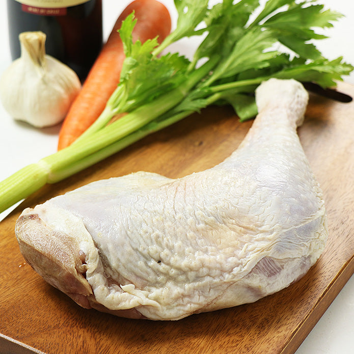 アメリカ産 ターキーレッグ 未加熱・生(七面鳥足)600g