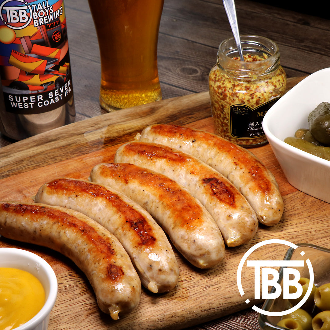 Tall Boys Brewing ビール風味生ソーセージ 5本