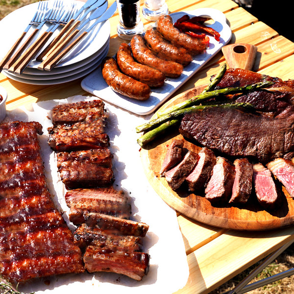(Free Shipping) BBQ Party Value SET A: for 4-7 People (2.6kg)