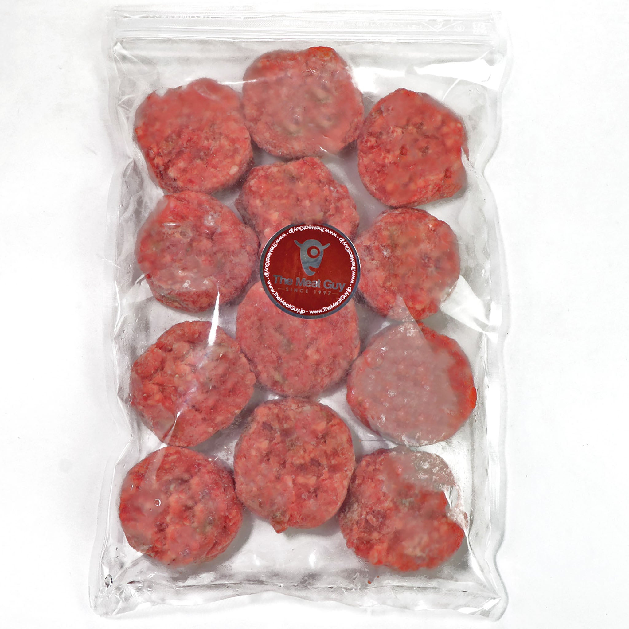【ジッパーバッグ】100% グラスフェッド ビーフミンチ 540g (45g×12個入)