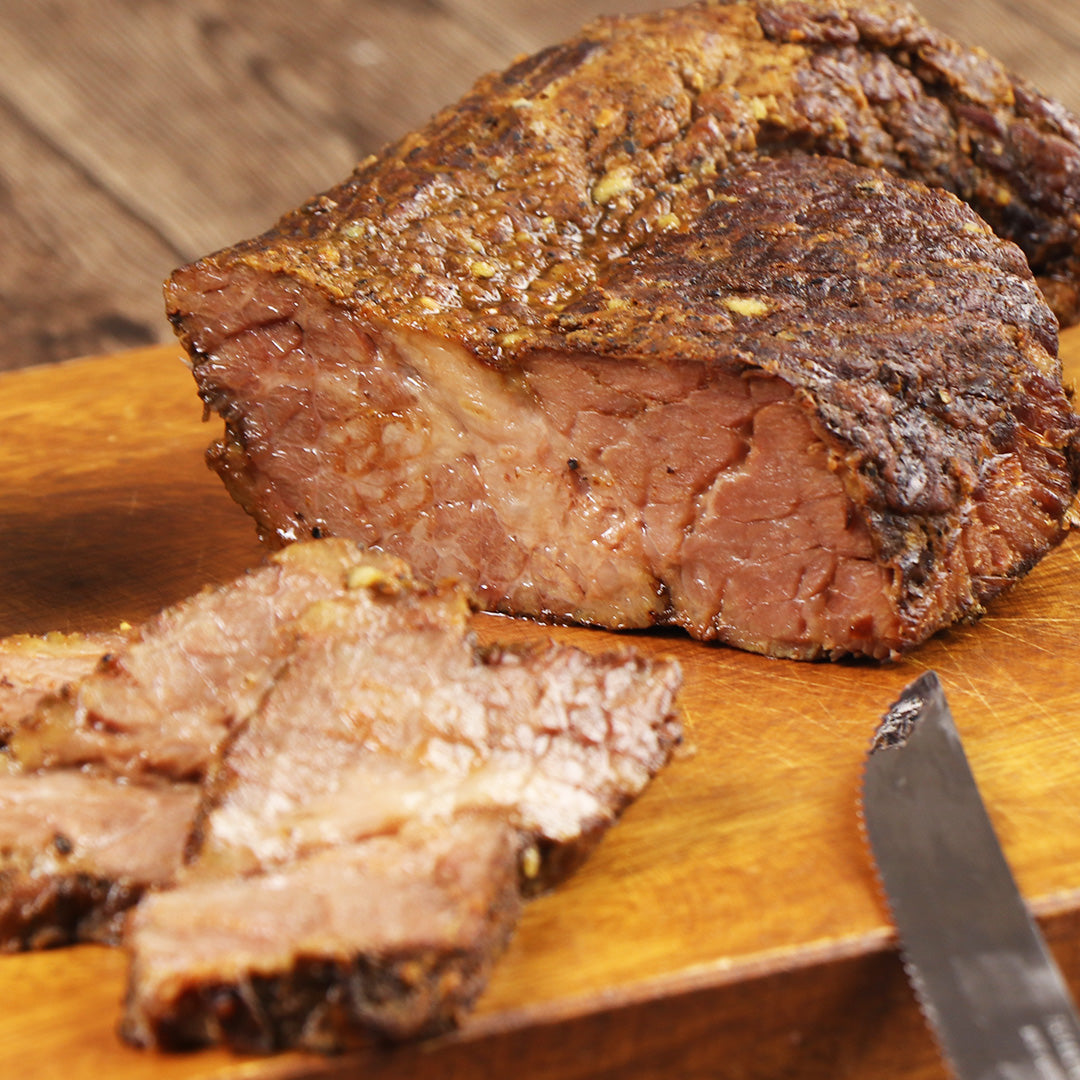 BBQグリルビーフブリスケット 450g オリジナルスパイス味付け済 BBQソース付き 加熱調理済