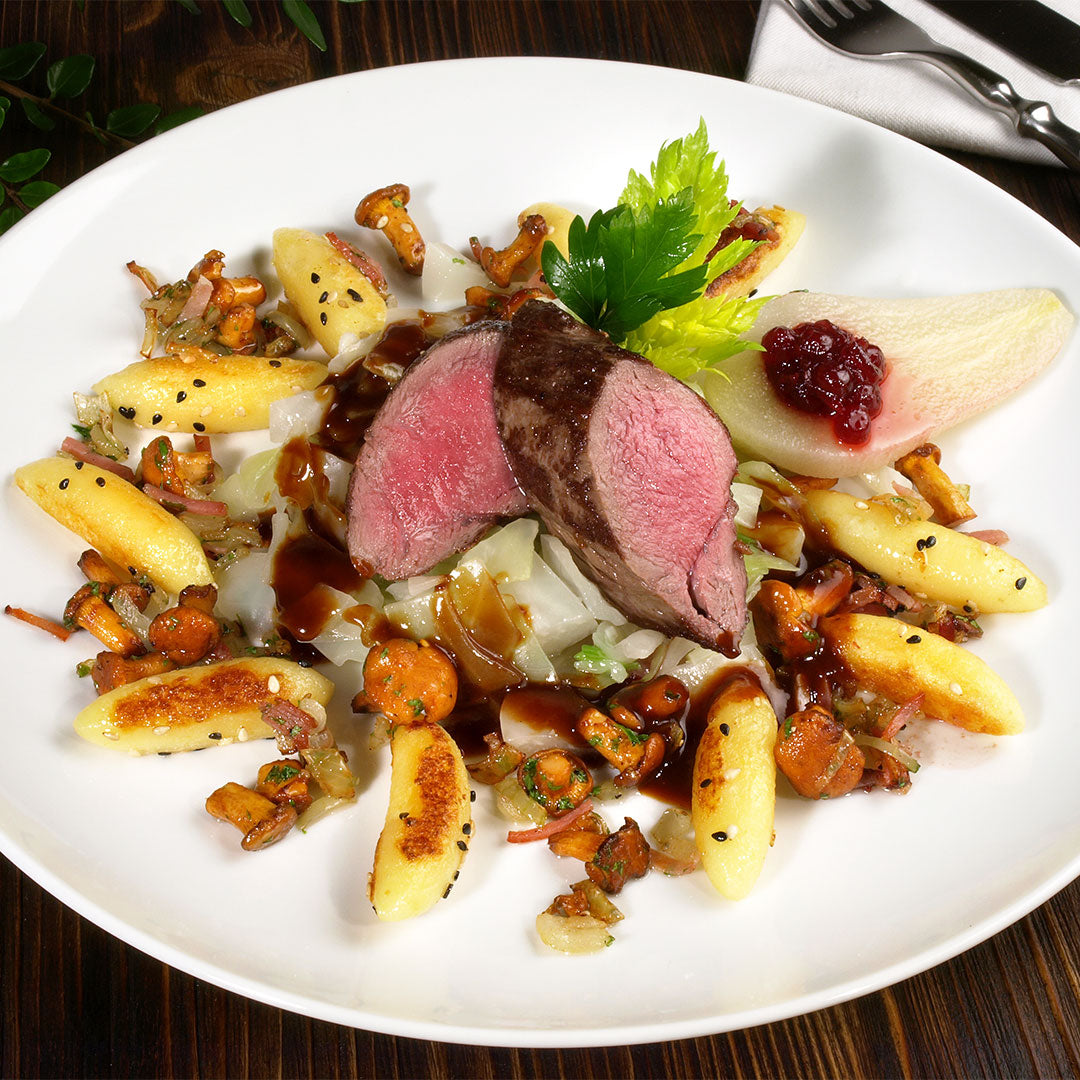 Natural Deer Fillet Block, 2 pieces, 240g, Domestic
