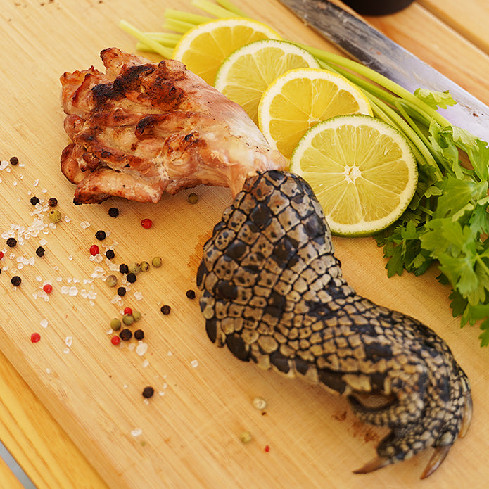 (Free Shipping) Exotic Meat BBQ Starter Set