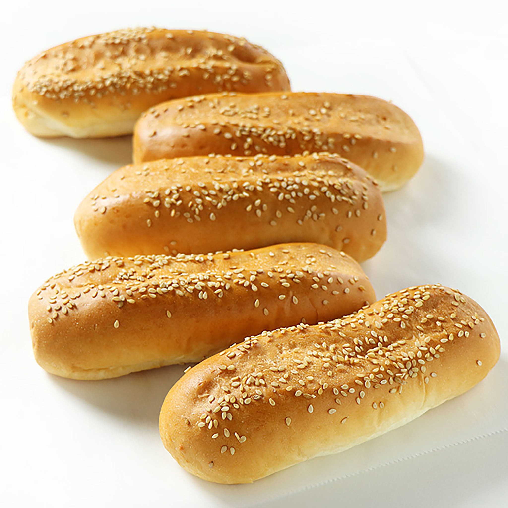 冷凍 ホットドッグ用バンズ 5本入り