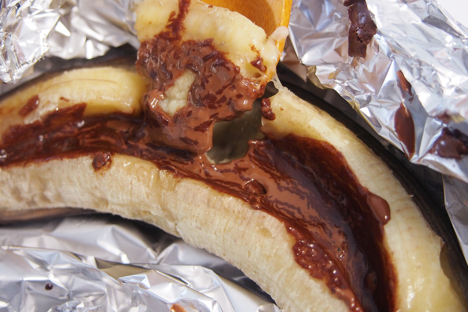 Baked Chocolate Banana