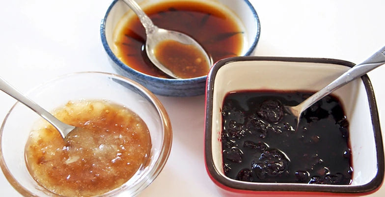 ３つのラムチョップソース