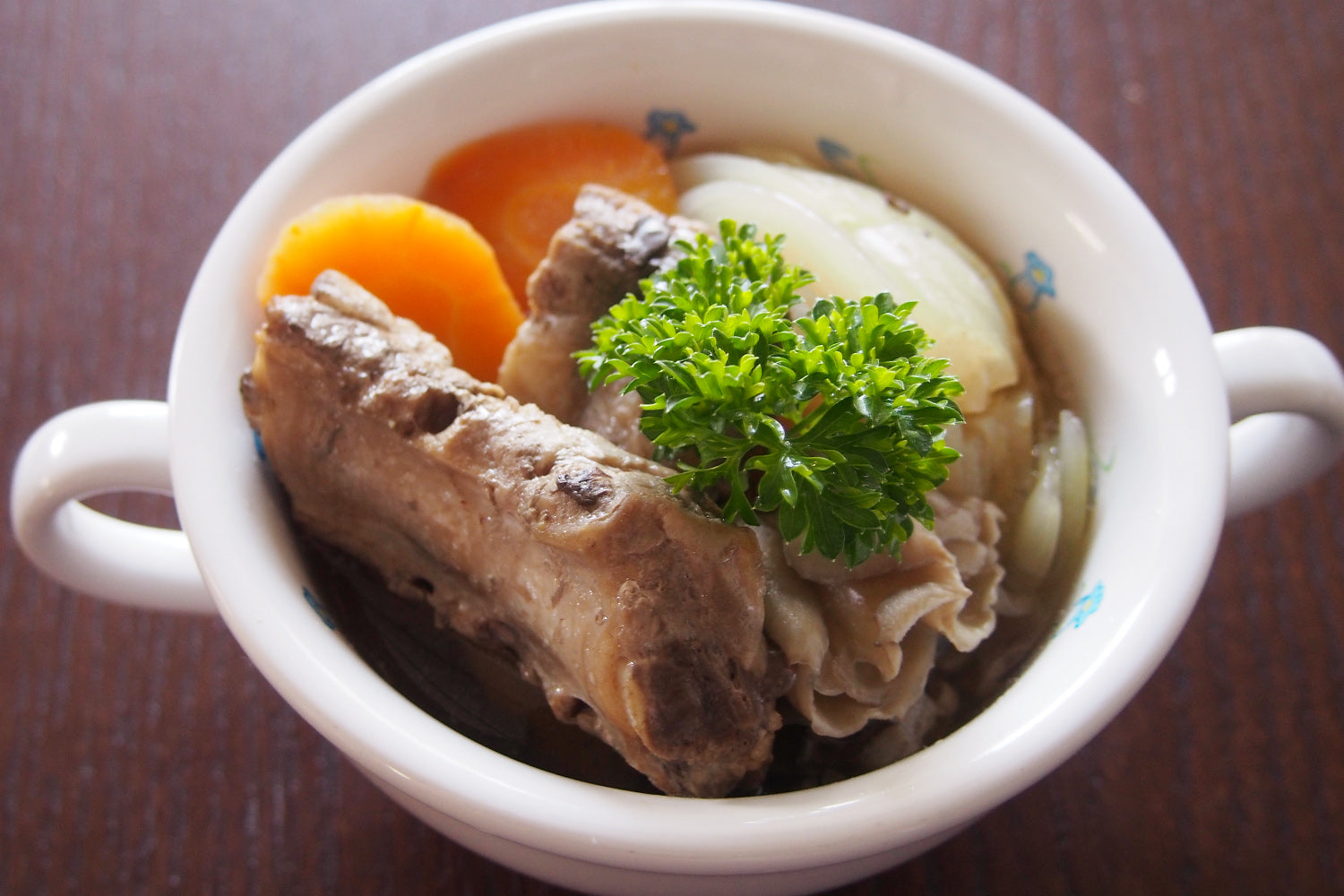 Spare rib pot-au-feu