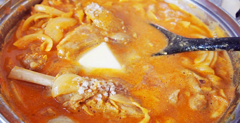 煮込んだラムカレールー