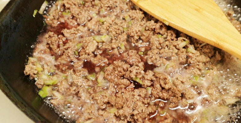 炒めたひき肉