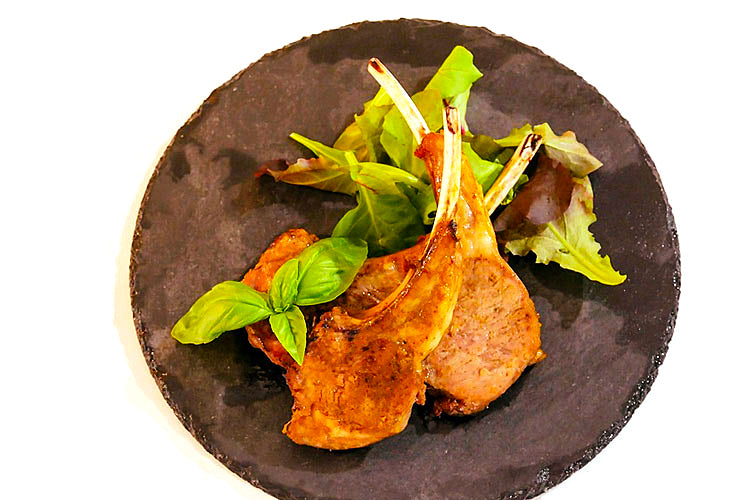 Spice grilled lamb chop