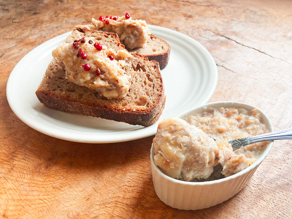 Smoked rillettes to accompany wine