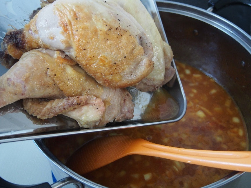 スープカレー 煮込み