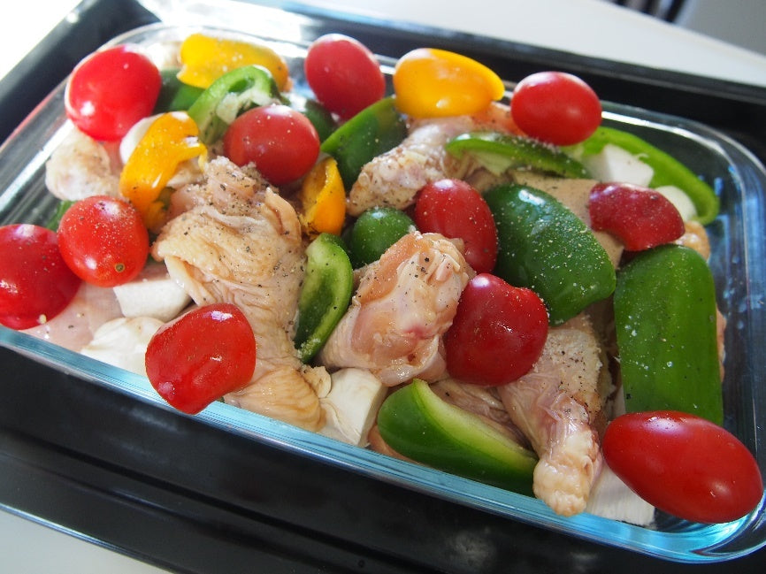 手羽元のローストチキン 焼く前