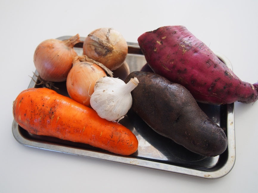 チキンの丸焼き 野菜