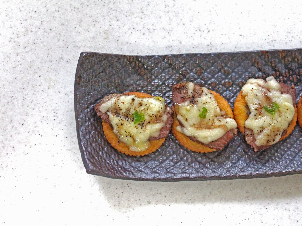鴨肉のチーズ焼き