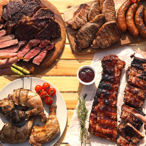 (FREE SHIPPING) BBQ Party Value SET B: for 10-15 People