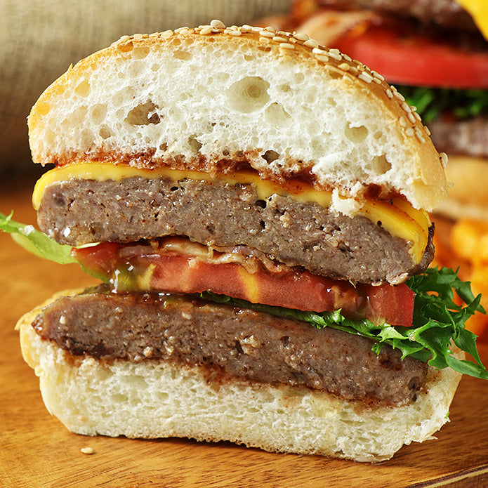Double Bacon Burger Set - For 4 Burgers