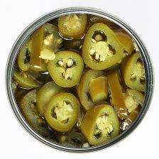 ハラペーニョスライス 青唐辛子の酢漬け 缶詰 220g