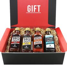 (Free Shipping) THE MEAT GUY ORIGINAL SAUCE GIFT BOX SET (4 TYPES OF SAUCES!)