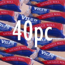 New & Exclusive! Vili's Imported Original Australian Sausage Roll  40pc Case