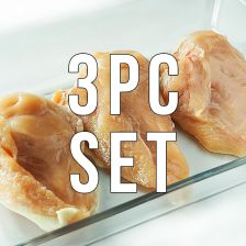 (Free Shipping!) KINSOU-DORI Boneless Chicken Breast 3kg Set!