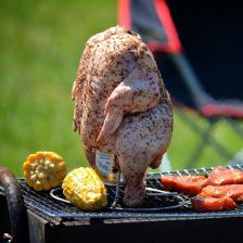 Beer Can Chicken Set! Domestic and local-raised 2kg Chicken and a Beer Can Holder	 Serves 4!
