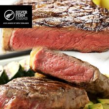 ニュージーランド産 ステーキ 2枚セット (サーロインとリブロースのステーキ食べ比べセット）