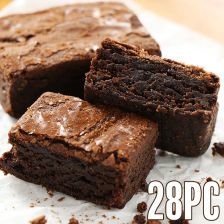 Triple Chocolate Brownies (28 pcs)